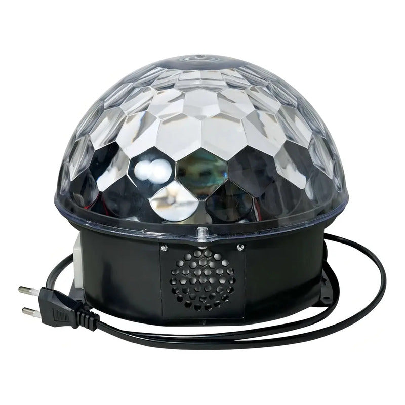 Parlante Bola Disco Mp3 Con Luces Led Para Fiesta Y Cumpleaños Bola Parlante Bt