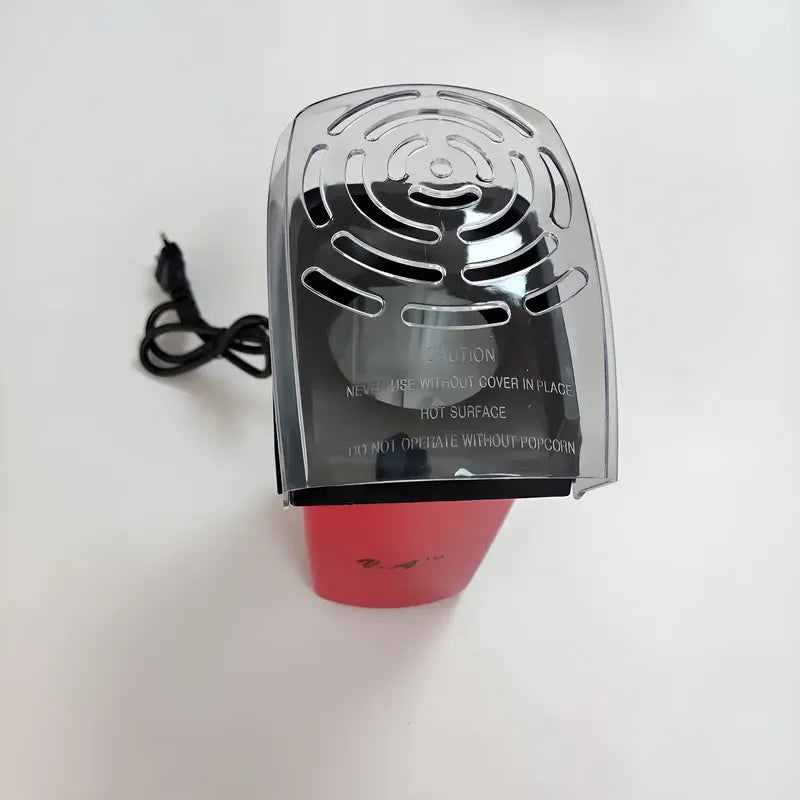 Maquina Para Hacer Cabritas Popcorn Libre De Aceite 1200w Rojo-negro