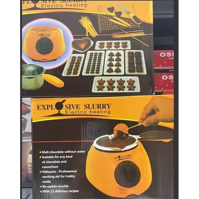 Maquina Olla Fondue Para Derretir Chocolate