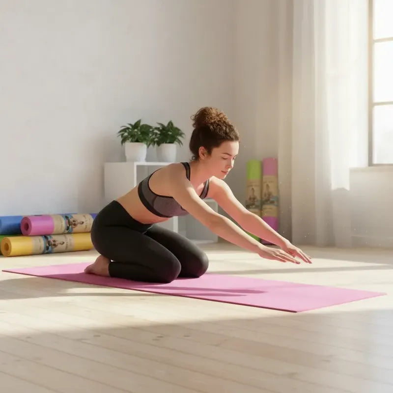 Colchoneta Mat Yoga Manta Deporte Ejercicio Variado