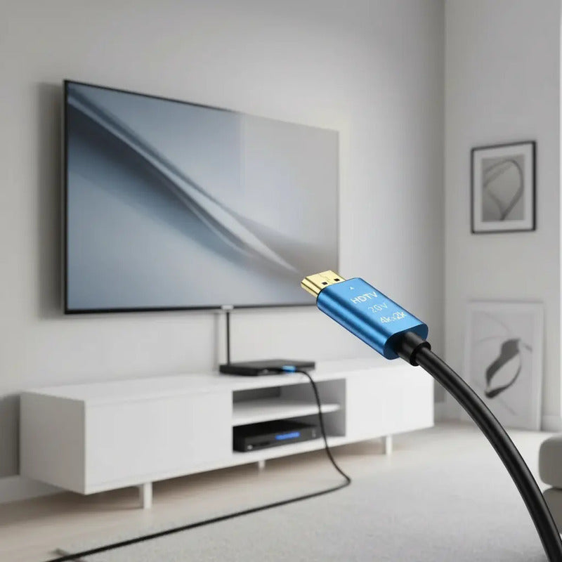 Cable Hdmi 4k Full Hd 5 Metros Reforzado