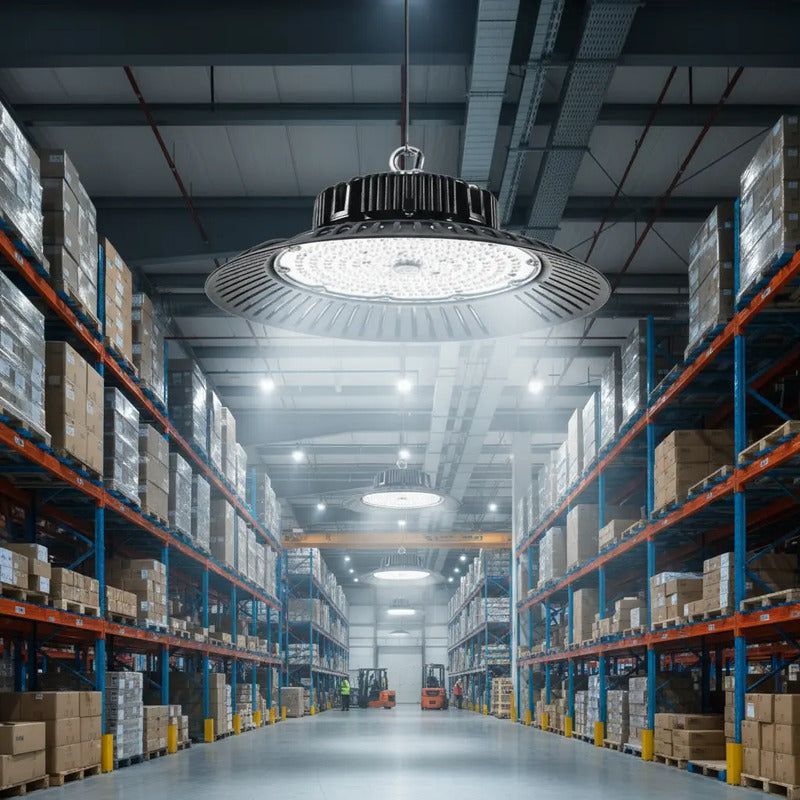 Lámpara Led Ufo 100w Industrial Figoimport Modelo Figo47647