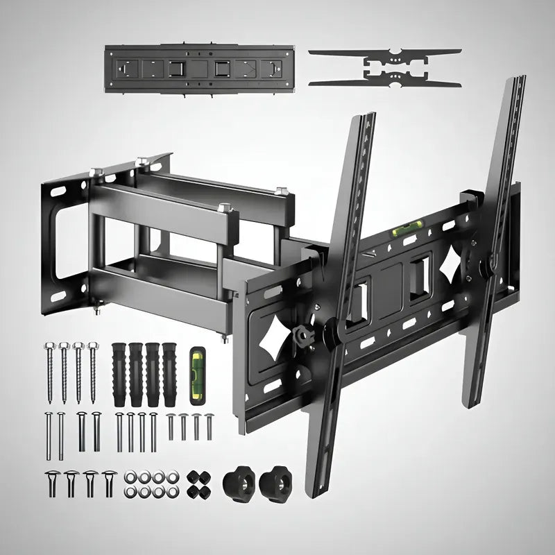 Soporte Tv Pared Ajustable Brazo 32-70 Hogar Negro