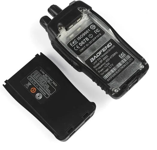 PACK SEGURIDAD EMPRESARIAL – 2 Cámara IP + 2 Radios Baofeng para Guardias