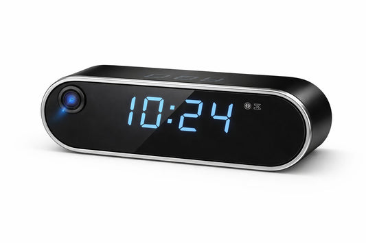 Reloj Despertador Cámara Oculta 1080 Wifi Detecta Movimiento