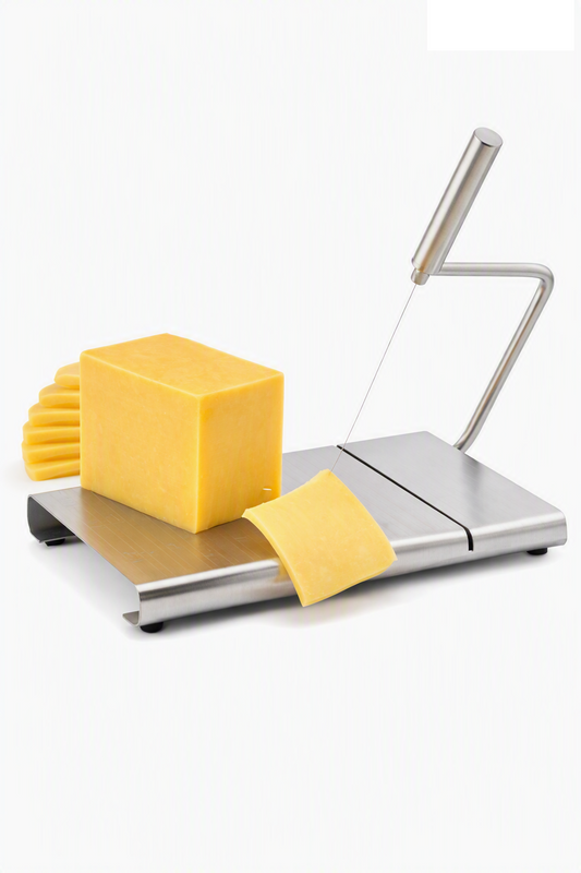 Cortador de Queso Rebanadora con Alambre y Base Antideslizante Mantequilla Fiambres FIGGOS