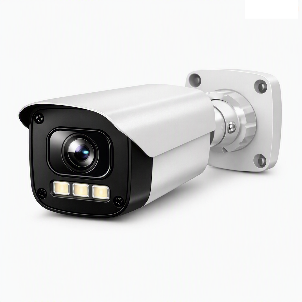 Kit 4 Camaras Seguridad 5MP Full Color DVR 4 Canales H.265 Vision Nocturna Exterior Celular