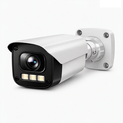 Kit 4 Camaras Seguridad 5MP Full Color DVR 4 Canales H.265 Vision Nocturna Exterior Celular