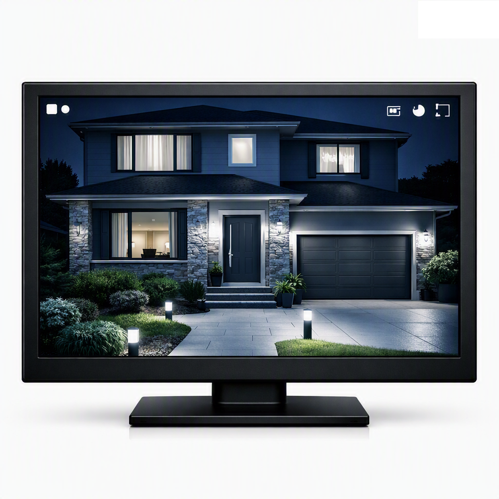 Kit 4 Camaras Seguridad 5MP Full Color DVR 4 Canales H.265 Vision Nocturna Exterior Celular