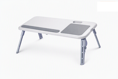 Mesa Plegable E-Table Notebook Cama Sofa Escritorio Portatil Laptop Portavaso y Area de Mouse
