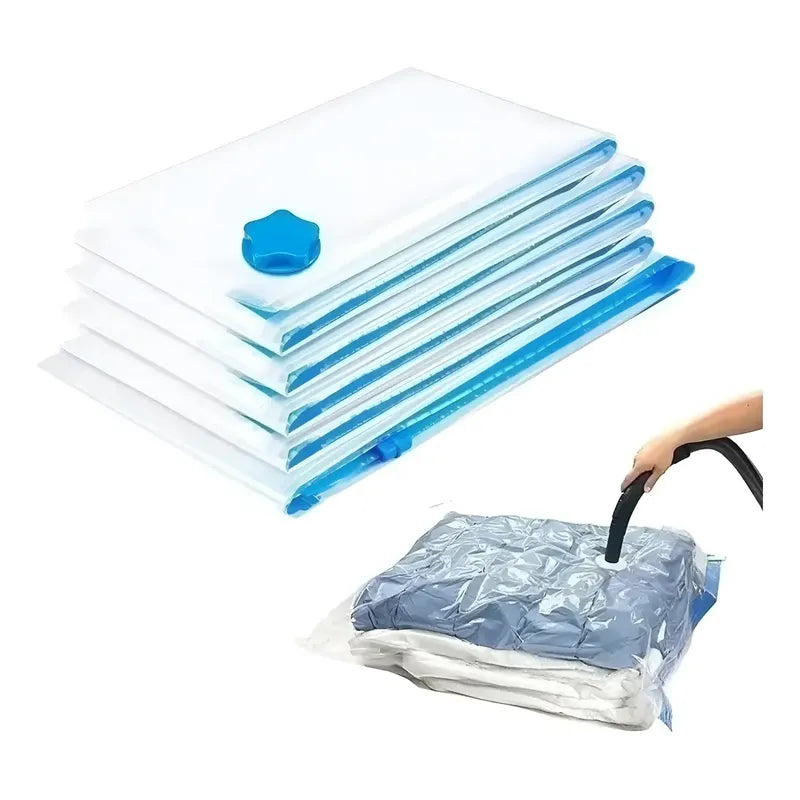 Bolsas Al Vacio Comprimir Ropa 70 X 110 Cm Pack 6