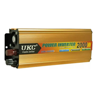 Convertidor Inversor 12v 220v 2000w Auto Usb Camping