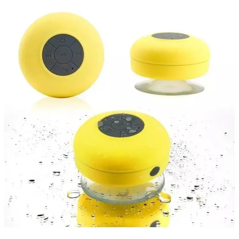 Parlante Manos Libre Pack X2 Para Ducha Impermeable Colores