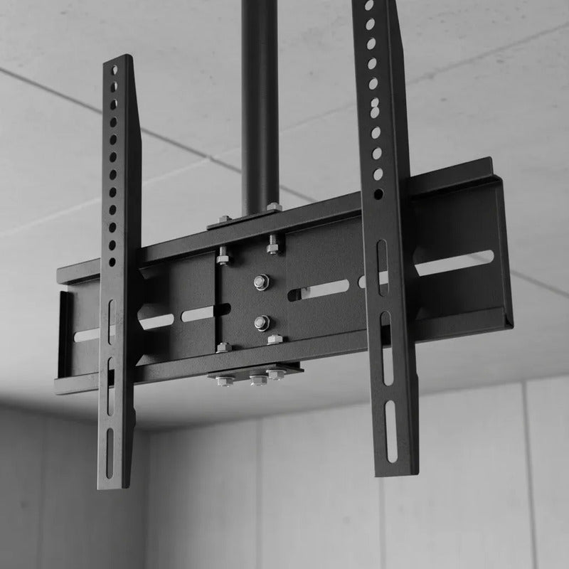 Soporte Tv Techo Pared Base Aéreo Lcd Led 26-55 PuLG 34 Kg Color Negro