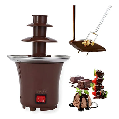 Fuente De Chocolate Fiesta Máquina De Fusión Cascada