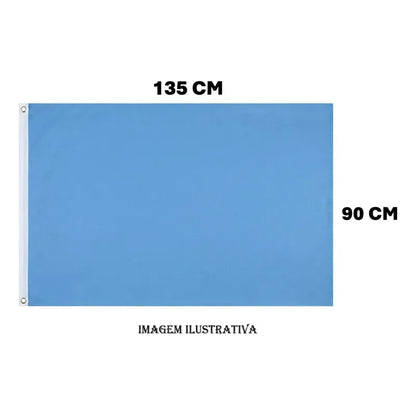 Bandera Chilena 90 X 135 Cm Con Enganches Para Mastil Chile