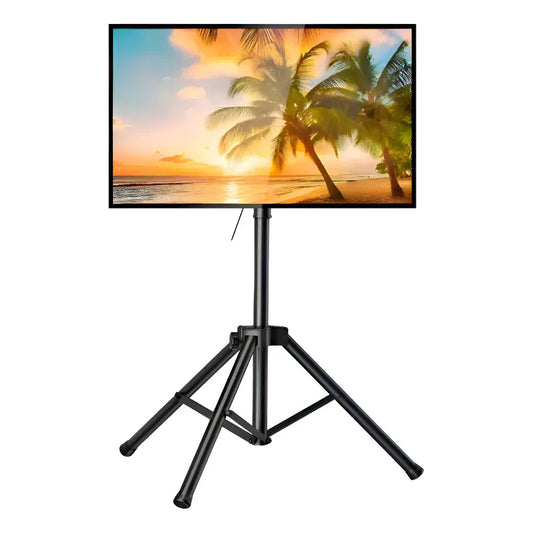 Base Trípode Pedestal Tv 32 A 55 Pulgadas Giratorio 360° Color Negro