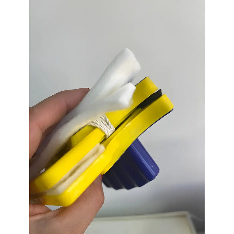 Pack X2 Limpia Vidrios Magnéticos Limpiador De Ventanas