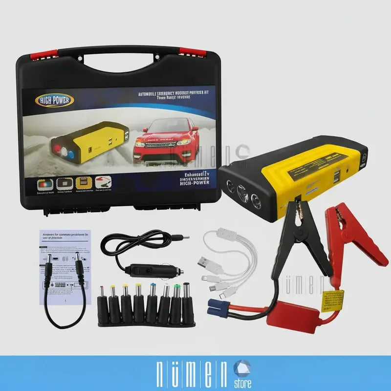 Arrancador Portátil Figo Tm15 12v Auto Camioneta Usb Led