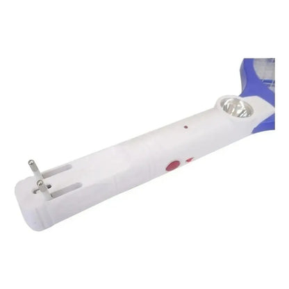 Raqueta  Matamoscas Recargable Con Linterna Portatil Variado