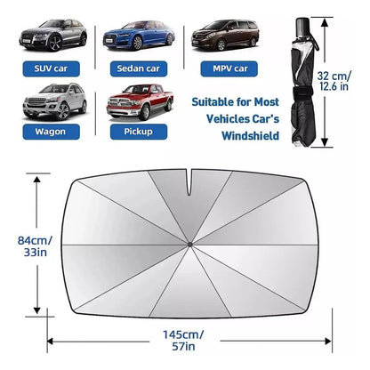 Paraguas Protector Solar Tasbel Auto/camioneta Uv