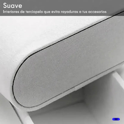 Estuche Organizador Para 12 Relojes Con Almohadillas Negro