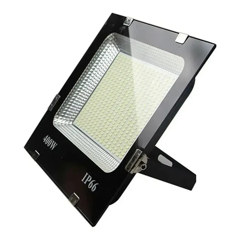 Foco Reflector Proyector Led 400 Watts Resistente Al Agua Negro