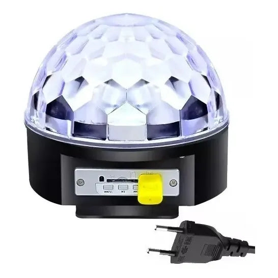 Fiesta Magic Disco Ritmitca Giratoria Efecto Pack X4