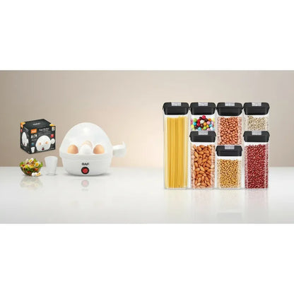 Cocedor De Huevos Electrico Rapido 350w Hervidor A Vapor Ofe Blanco 50