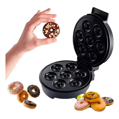 Máquina De Mini Donas Donuts Antiadherente Negro