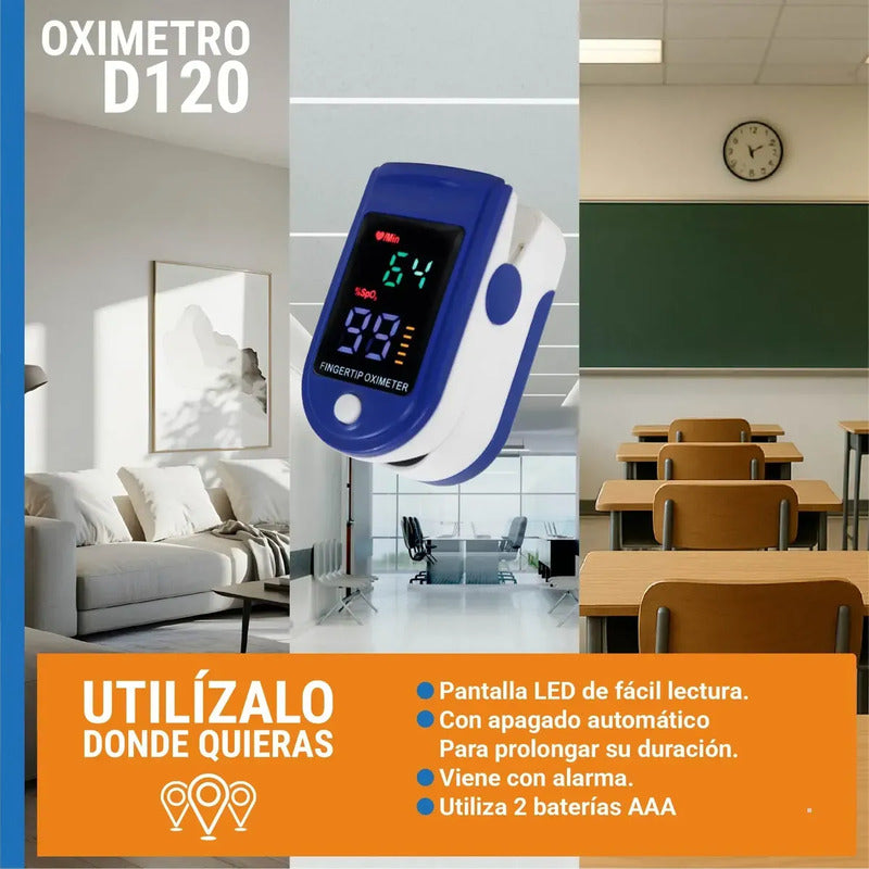 Oxímetro De Dedo Figoimport Jzk-302 Preciso Y Portátil