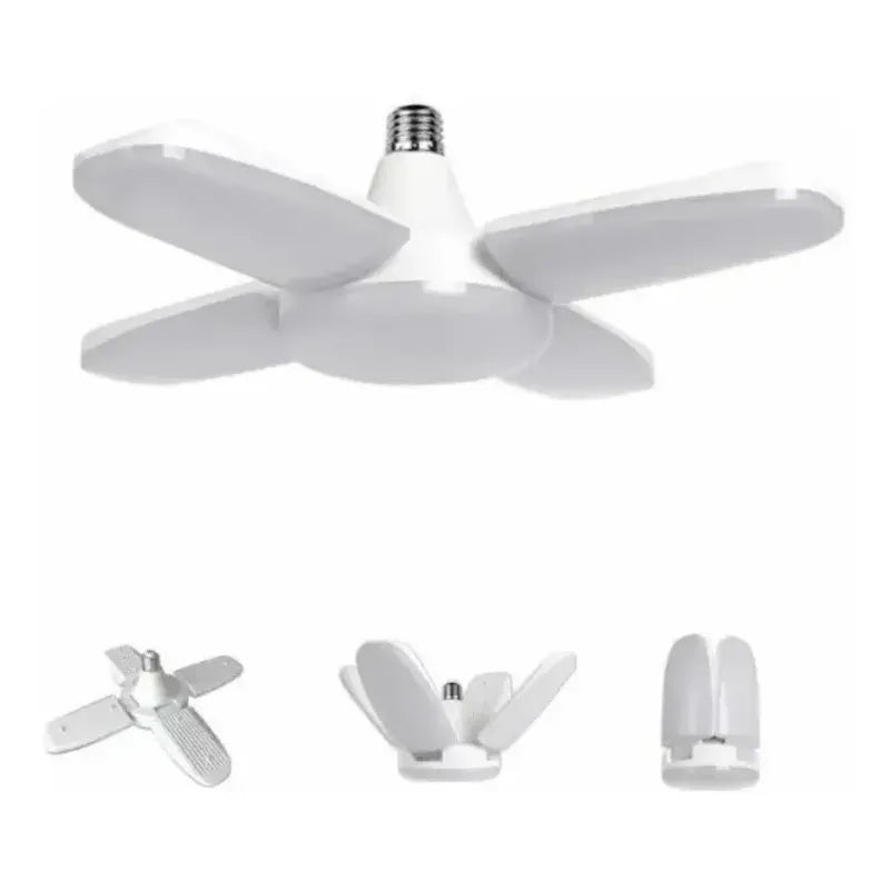 Ampolleta Led 28w Angulo Ajustable 4 Aspas Blanco Frío