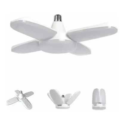 Ampolleta Led 28w Angulo Ajustable 4 Aspas Blanco Frío