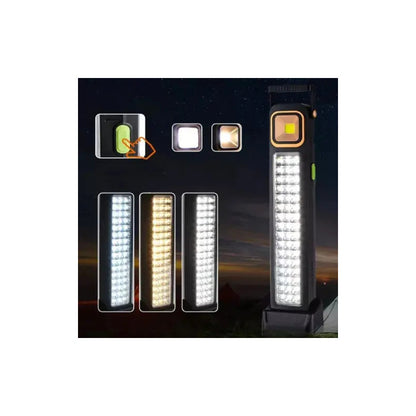 X2 Lampara De Emergencias Solar Recargable Luz Focos 48 Led Blanco