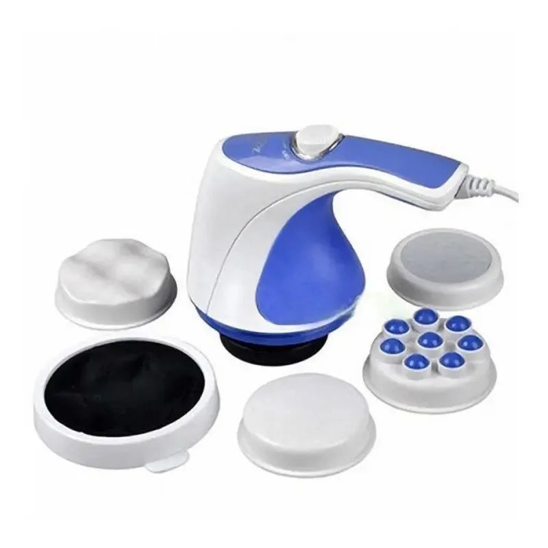 Pack X2 Masajeador Corporal Relajante Muscular Tonificar  Blanco