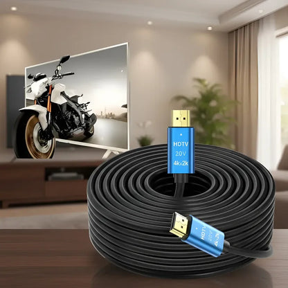 Cable Hdmi Ultrahd 4k 20 Metros Reforzado Full Hd