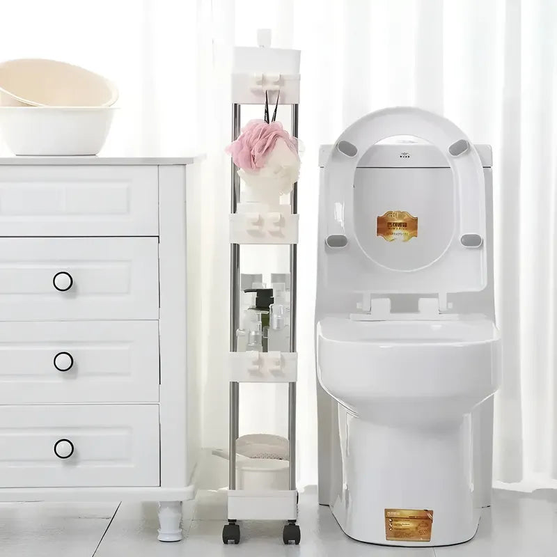 Organizador Baño Carro Cocina Organizador Cocina 4 Niveles Blanco