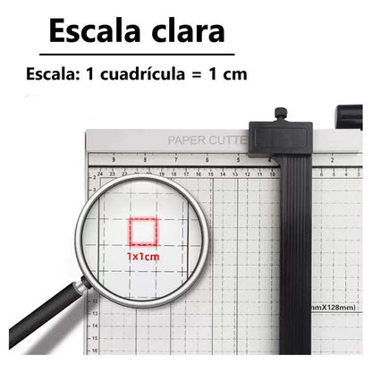 Guillotina Metálica A4 30cm X 25cm Cortador Papel Fotos