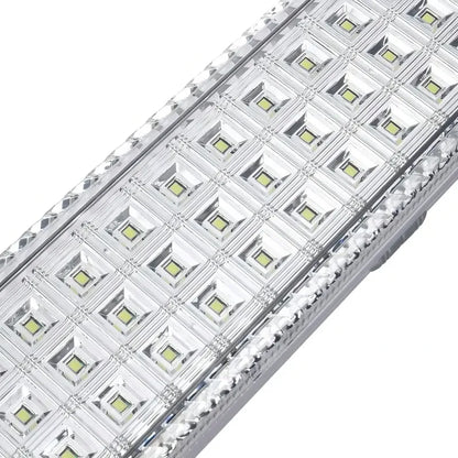 Lámpara De Emergencia Led Recargable Con 60 Luces Para Cortes De Energía Blanco
