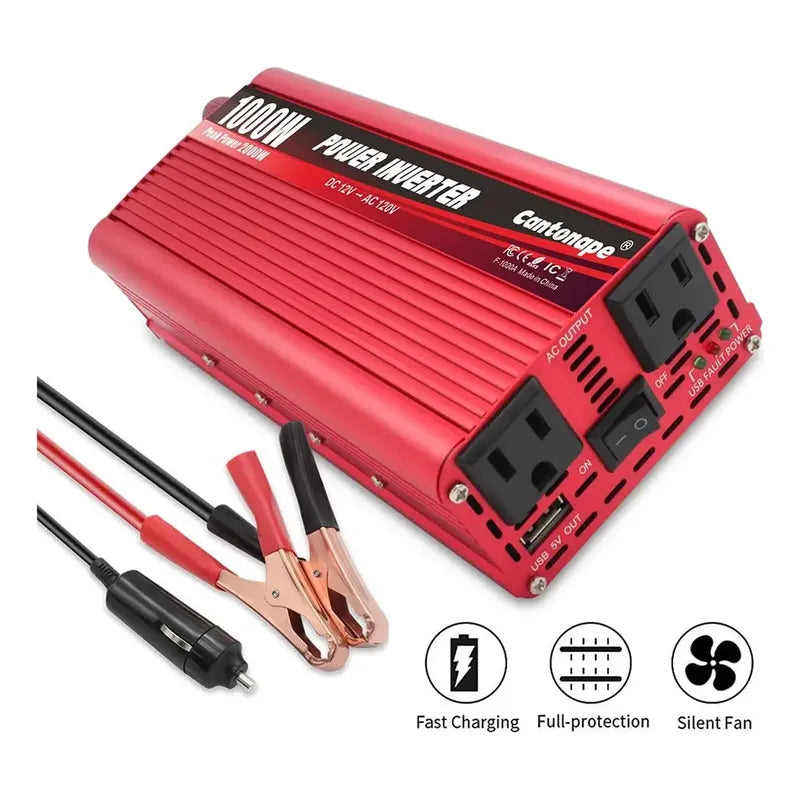 Inversor De Voltaje/corriente Onda Modificada De 1000 Watts