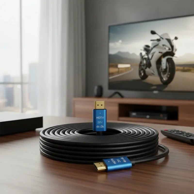 Cable Hdmi 4k Full Hd 5 Metros Reforzado