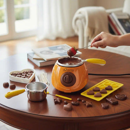 Maquina Olla Fondue Para Derretir Chocolate