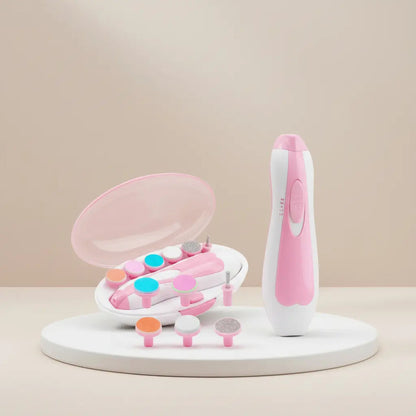 Corta Uñas Bebés Lima Eléctrica Para Bebes A Bateria