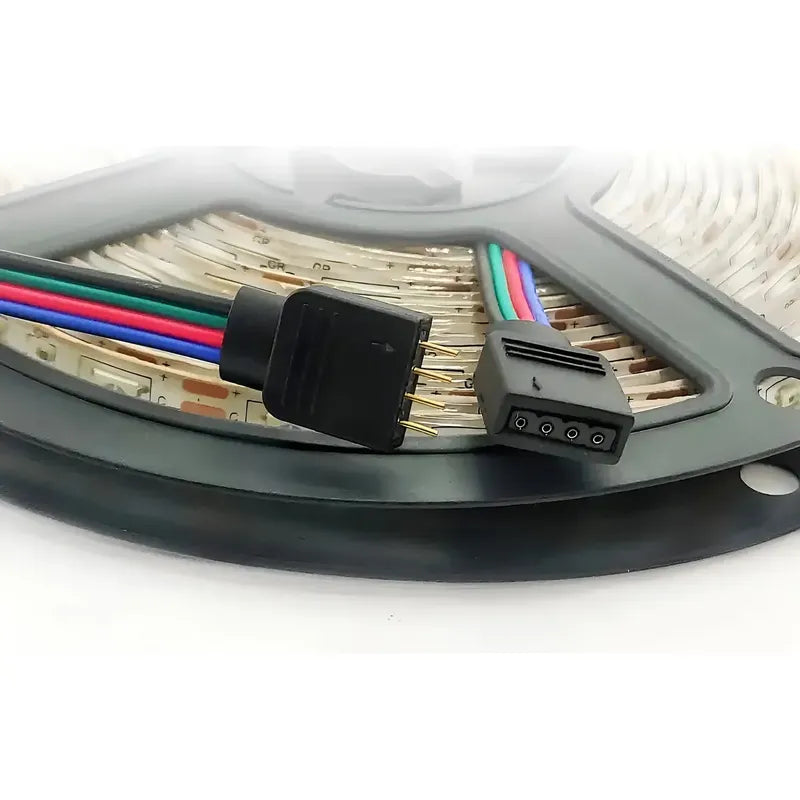 Cinta Led Rgb 5m Con Controlador De Color Figo 120 Leds/m Ip64