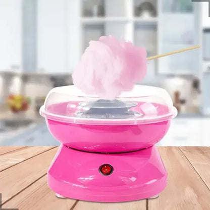 Máquina De Algodón De Azúcar Angelreally Mini Rosa 500w Bowl 30cm