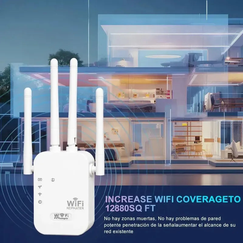 Repetidor Wifi Amplificador Señal 300mbps Pack X2