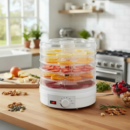 Deshidratador Eléctrico De Alimentos Y Frutas 245w  Blanco