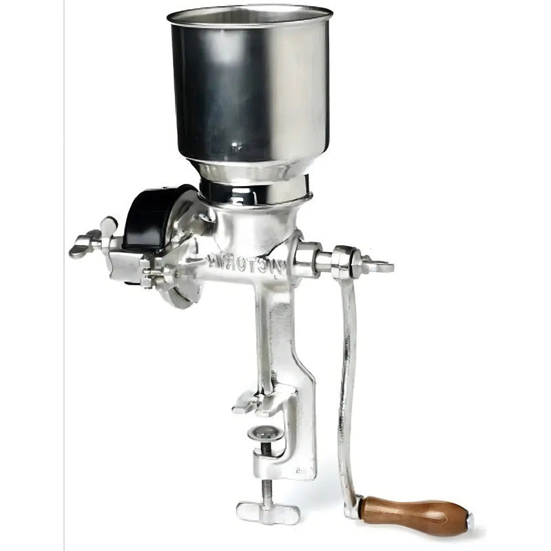 Molino Moledor Manual Metálico Choclo Maiz Cafe Cereal Arroz Metal