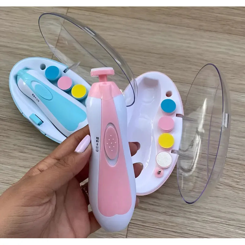 Corta Uñas Bebés Lima Eléctrica Para Bebes A Bateria