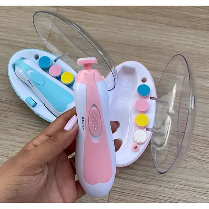Corta Uñas Bebés Lima Eléctrica Para Bebes A Bateria